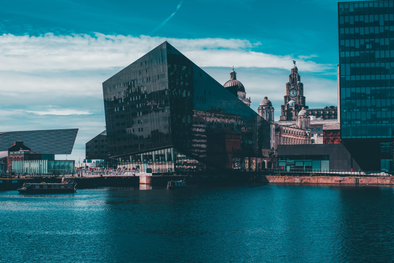 Liverpool dock.