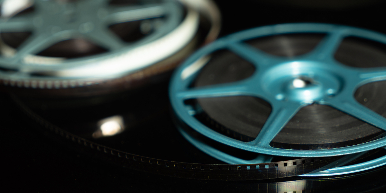Microfilm reels.