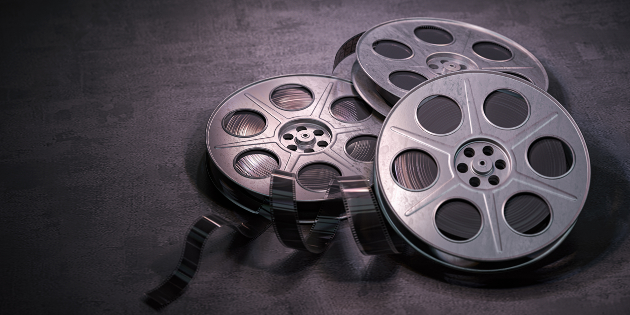 Microfilm and Film reels.