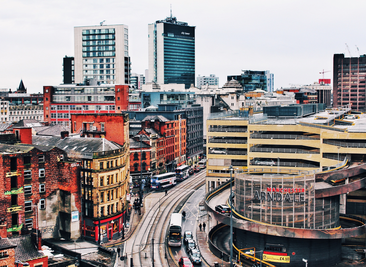 Manchester city centre.